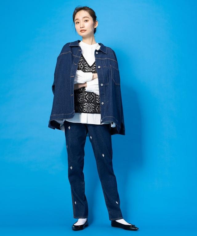 サブ ストリート/【大きいサイズ】 9号・15号・19号(M・3L・5L) クロシェ風レースベストアンサンブル_6