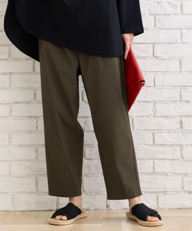 サブ ストリート（sab street）/【大きいサイズ】 15号・19号 【接触冷感】ドライハイテンション9分丈テーパードパンツの通販は