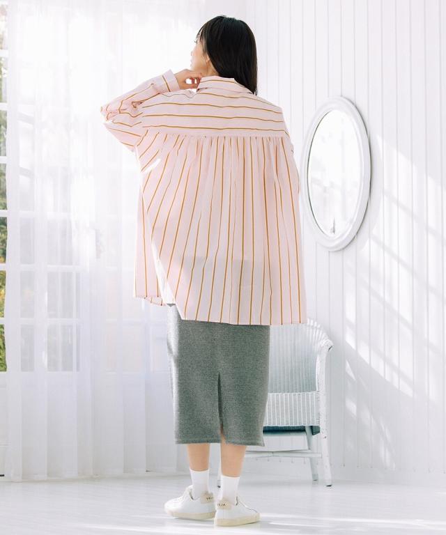 大きいサイズ】 21号(6L〜) FONTLAB ラメボンディングIラインスカート