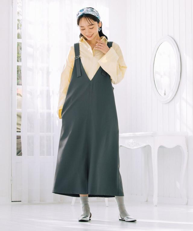 限定SALE，最新作 スーパービューティー SUPERBEAUTY サイズ40 M - 黒 レディース クルーネック/長袖/ひざ丈/ビーズ/レース/リボン/シャツワンピ 美品