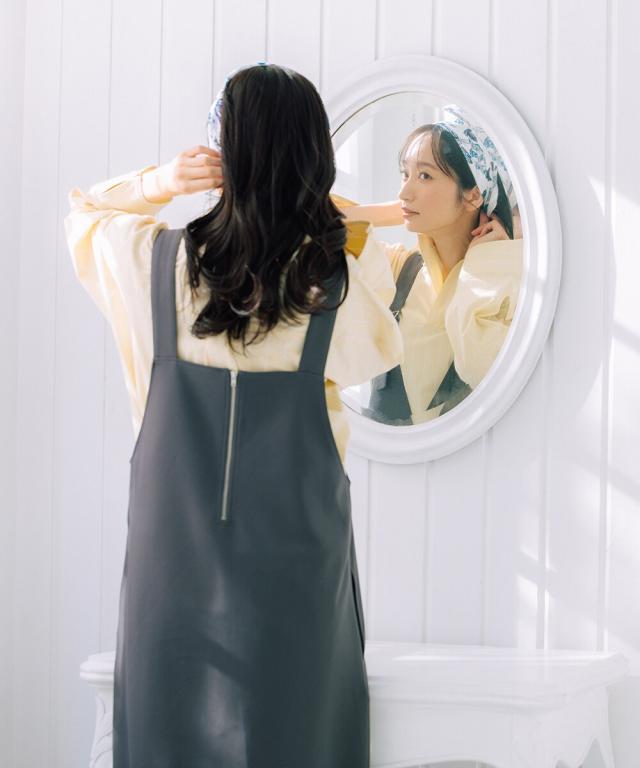 サブストリート（sab street）/【大きいサイズ】 21号(6L〜) FONTLAB 2WAYジャンパースカート サブストリート（sab street）/【大きいサイズ】 21号(6L〜) FONTLAB