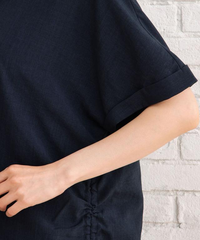 サブストリート（sab street）/15号(3L) リネンライクサイドドロスト