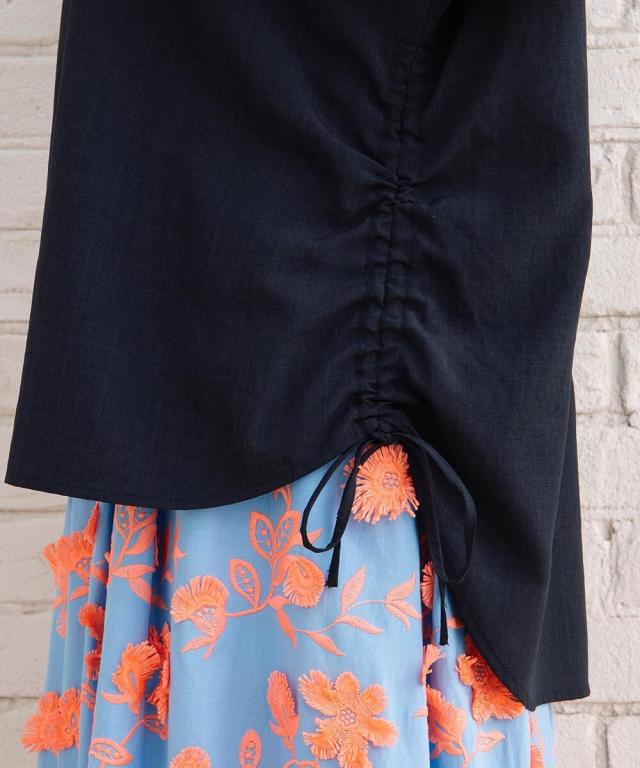 サブストリート（sab street）/15号(3L) リネンライクサイドドロスト