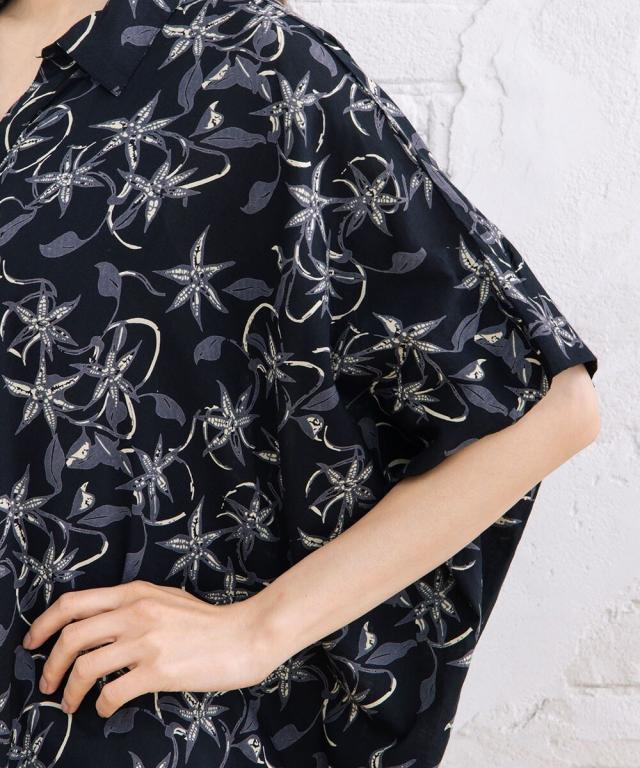 サブストリート（sab street）/21号(6L〜) INDESIGN リーフプリント