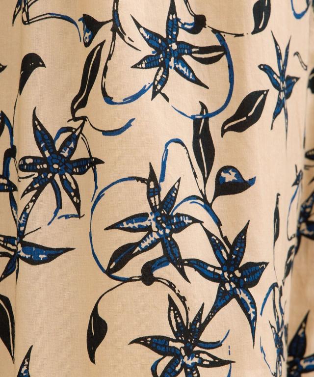 サブストリート（sab street）/15号(3L) INDESIGN リーフプリント