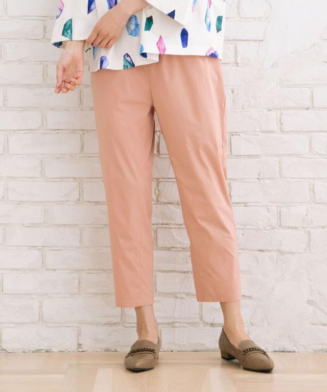 サブストリート（sab street）/15号・19号(3L・5L) ドライ×ライトハイテンションテーパードパンツ