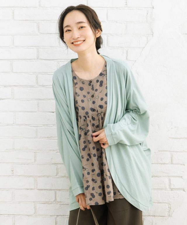 サブストリート（sab street）/【大きいサイズ】15号(3L) 【接触冷感】ドルマンゆるカーディガン