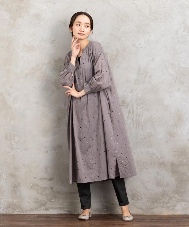 サブストリート（sab street）/【大きいサイズ】15号(3L) ホイルドット