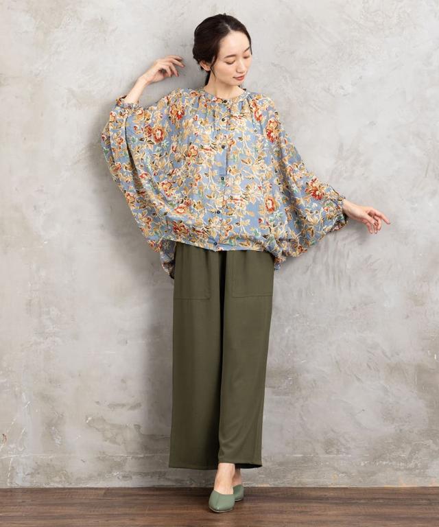 サブストリート（sab street）/【大きいサイズ】21号(6L〜) フラワー