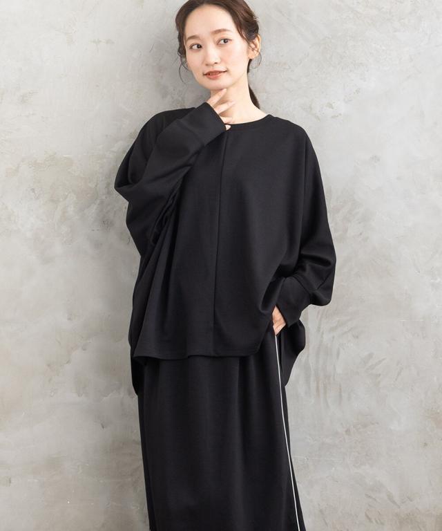 サブストリート（sab street）/【大きいサイズ】【web限定】15号(3L) ラメラインダンボールニットアップ