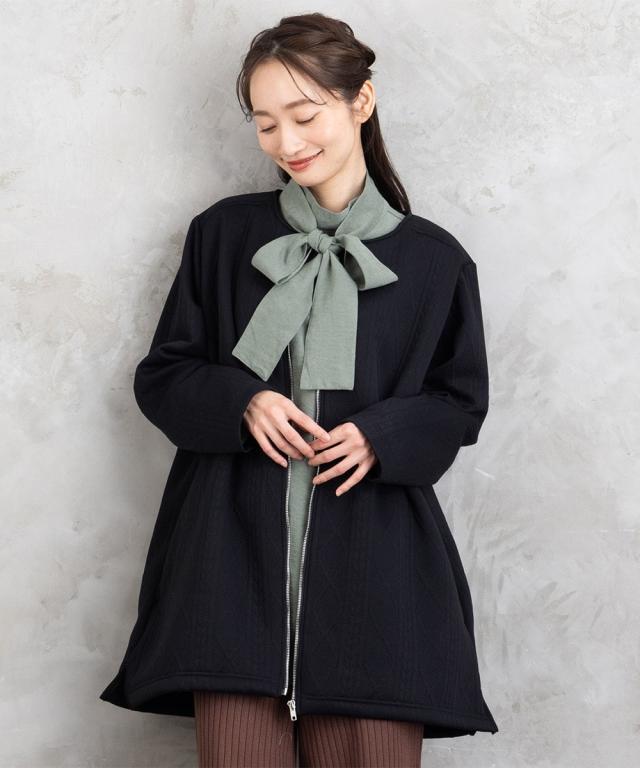 サブストリート（sab street）/【大きいサイズ】【sabstreet bis】【web限定】 フクレジャガードショートコート