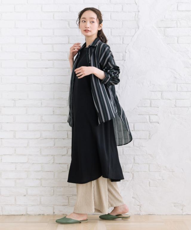 サブストリート（sab street）/【大きいサイズ】【sabstreet bis】【web限定】 シアーストライプシャツ_12