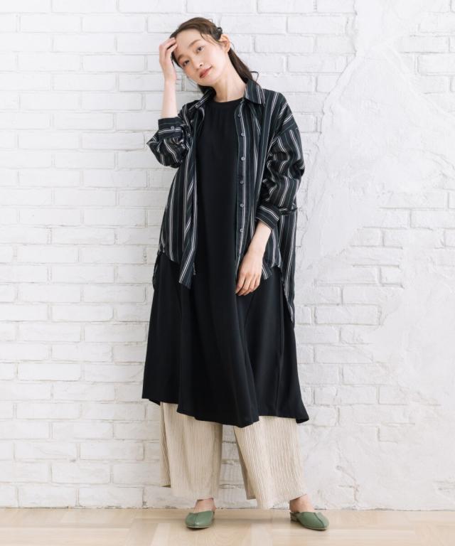 サブストリート（sab street）/【大きいサイズ】【sabstreet bis】【web限定】 シアーストライプシャツ_13