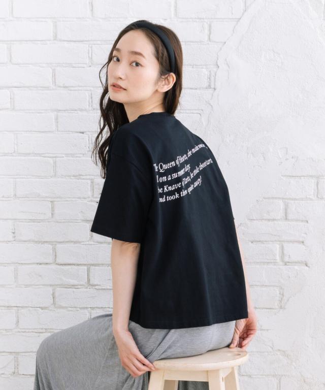 サブストリート（sab street）/THE MACMILLAN Alice Queen of Heartsバックプリントスペード刺繍T_1