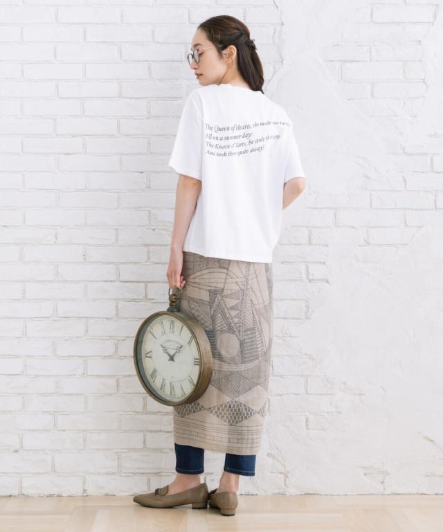 サブストリート（sab street）/THE MACMILLAN Alice Queen of Heartsバックプリントスペード刺繍T_6