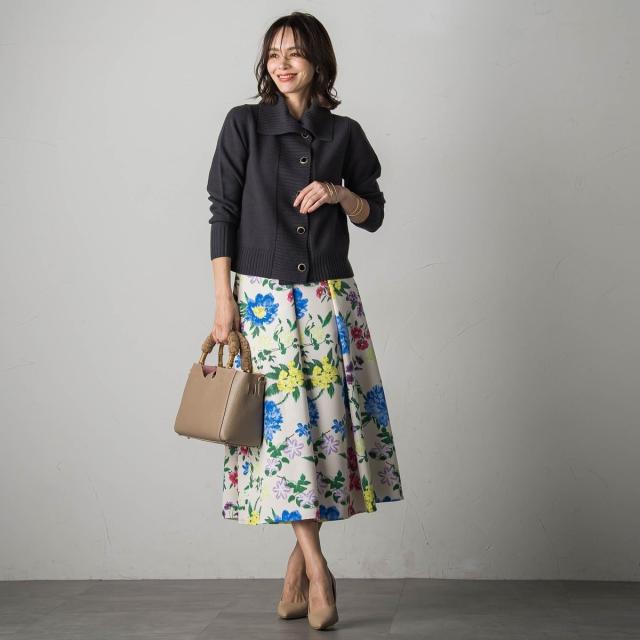 ち*ん様 【新品・未使用】Viaggio Blu フラワーJQフレアSK （イエ ち*ん様 【新品・未使用】Viaggio Blu フラワーJQフレアSK