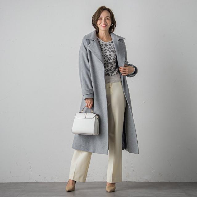 Viaggio Blu】ビアッジョブルー トレンチコート ブルー系 Viaggio Blu