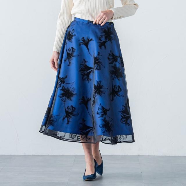 Sacai 22SS Grosgrain Mix Skirt フレアスカート Sacai 22SS Grosgrain Mix Skirt フレアスカート 【公式通販】