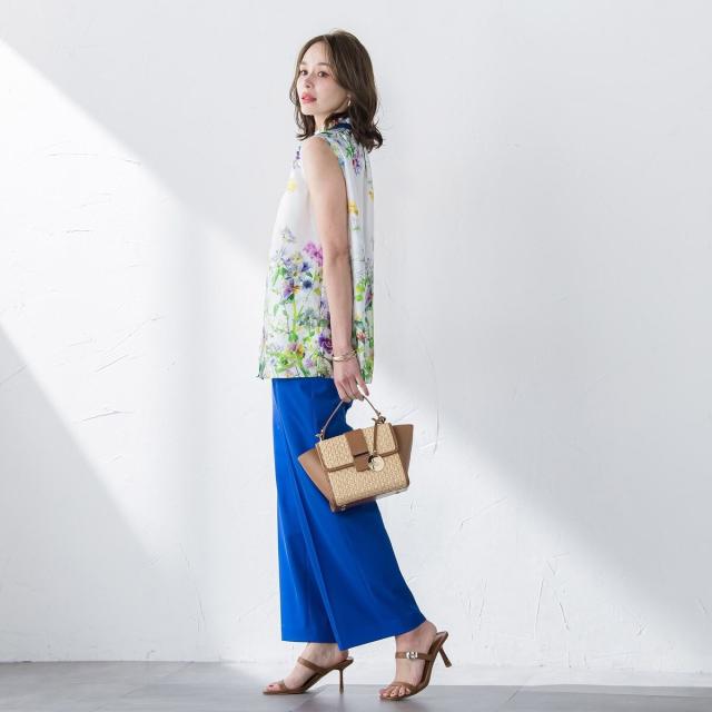美品 ビアッジョブルー 華やかスーツ Viaggio Blu（ビアッジョブルー） | レディースファッション通販のJ