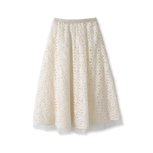 ビアッジョブルー（Viaggio blu）/フラワーローブスカートの通販はau