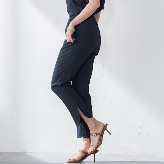 ビアッジョブルー（Viaggio blu）/【新色追加】ストレッチドビー裾