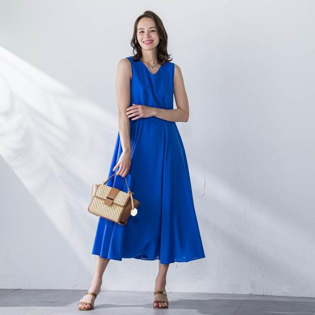 ビアッジョブルー　Viaggio Blu　プリントワンピース　佳子さま　新品 追加画像 ビアッジョブルー ワンピース ビアッジョブルー Viaggio Blu