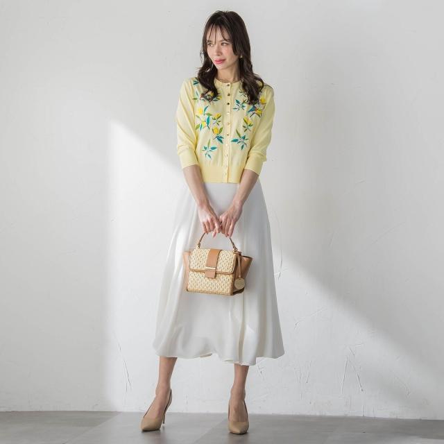 【NEW】ビアッジョブルー（Viaggio blu）/レモン刺繍ニットカーディガン_11
