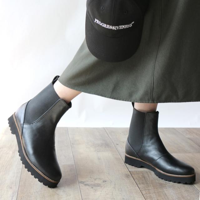 フィン（Fin）/タンクソールサイドゴアブーツ