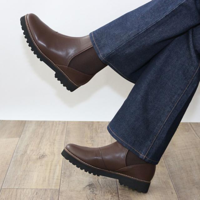 フィン（Fin）/タンクソールサイドゴアブーツの通販はau PAY