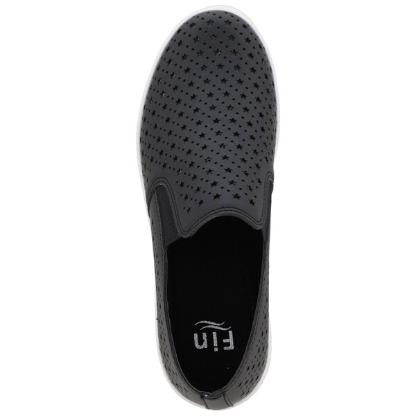 フィン（Fin）/【22春夏新作】星型パンチング厚底スリッポン