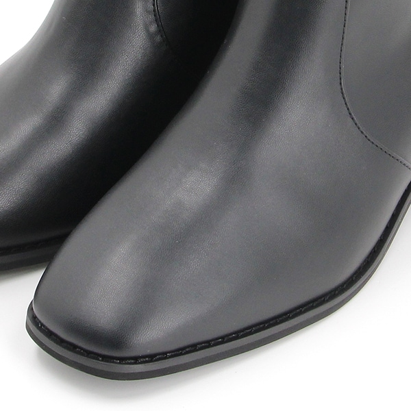 フィン（Fin）/【23秋冬新作】スクエアトゥワイドシャフトロングブーツ