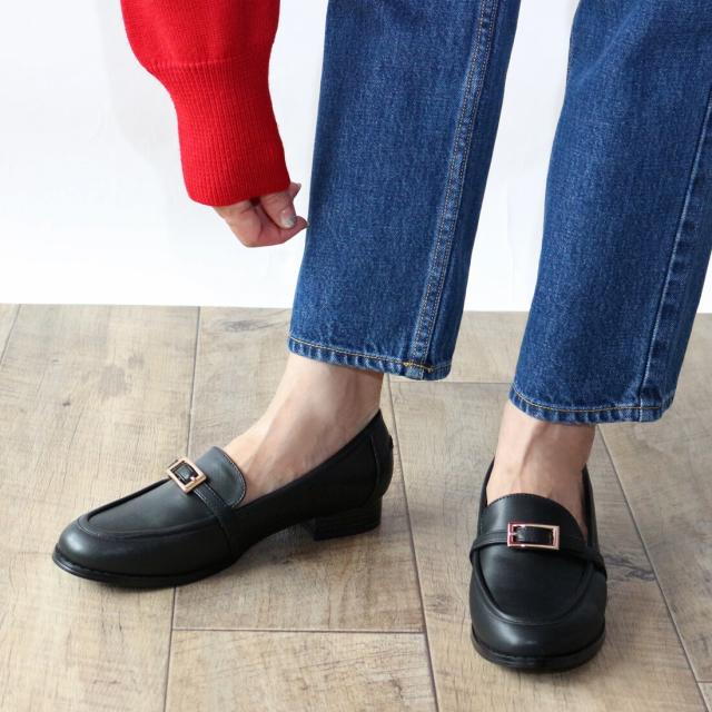 フィン（Fin）/【24春夏新作】バックルローファーの通販は 6,600円