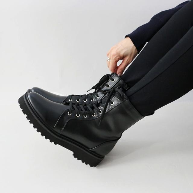 フィン（Fin）/【24秋冬新作】厚底レースアップブーツ フィン（Fin）/【24秋冬新作】厚底レースアップブーツ