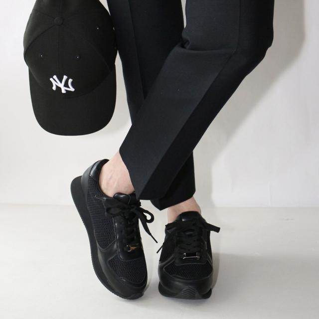 フィン（Fin）/【25春夏新作】ナイロンメッシュ厚底スニーカー