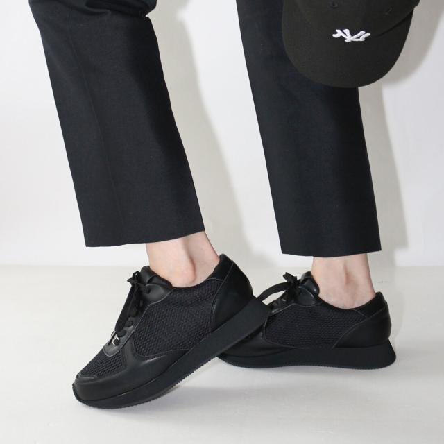 フィン（Fin）/【25春夏新作】ナイロンメッシュ厚底スニーカー