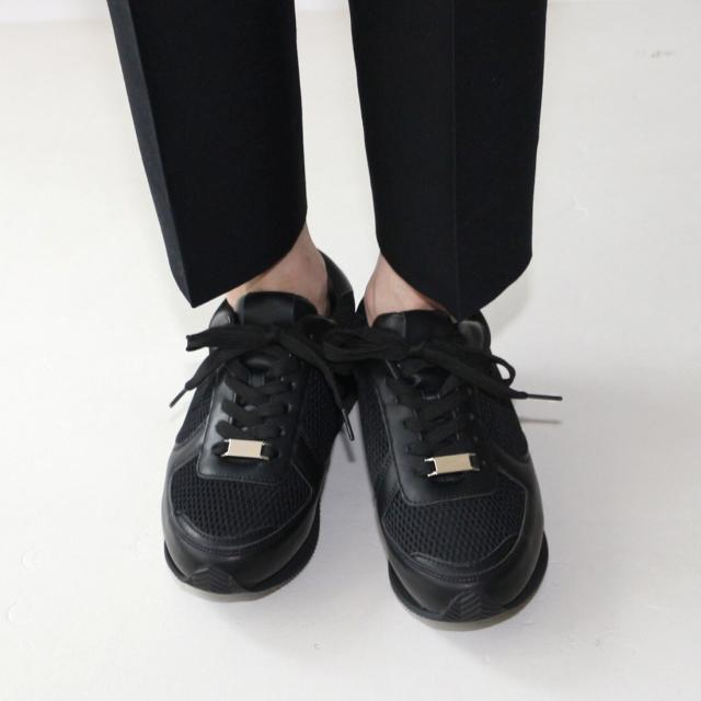 フィン（Fin）/【25春夏新作】ナイロンメッシュ厚底スニーカー