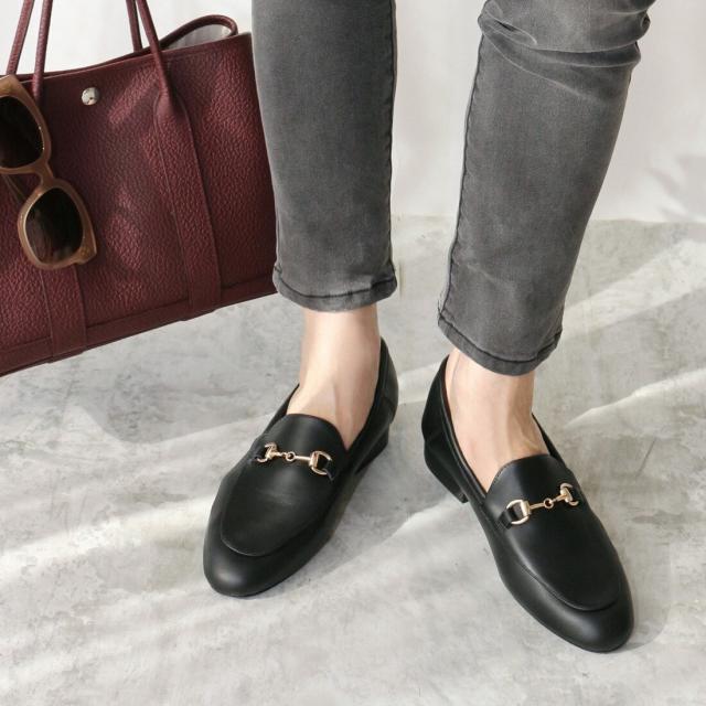 フィン（Fin）/【25秋冬新作】2WAY本革ビットローファー【低反発スポンジ入り】