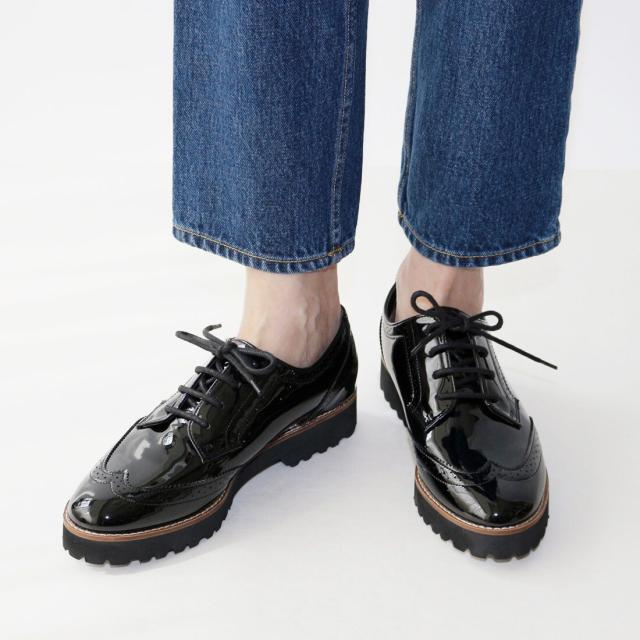 フィン（Fin）/【25秋冬新作】厚底レースアップシューズ