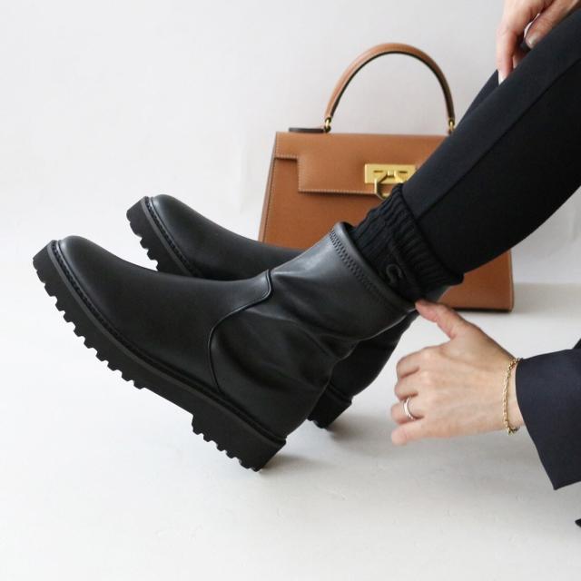 フィン（Fin）/【25秋冬新作】タンクソールストレッチブーツ【低反発スポンジ入り】