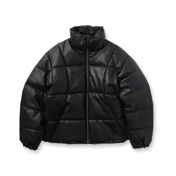 ティーケー タケオキクチ（tk．TAKEO KIKUCHI）/レザー調中綿ブルゾンの通販は