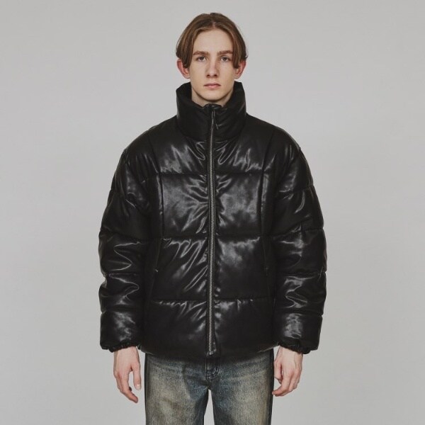 ティーケー タケオキクチ（tk．TAKEO KIKUCHI）/レザー調中綿ブルゾンの通販は