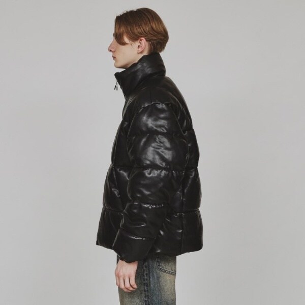 ティーケー タケオキクチ（tk．TAKEO KIKUCHI）/レザー調中綿ブルゾンの通販は