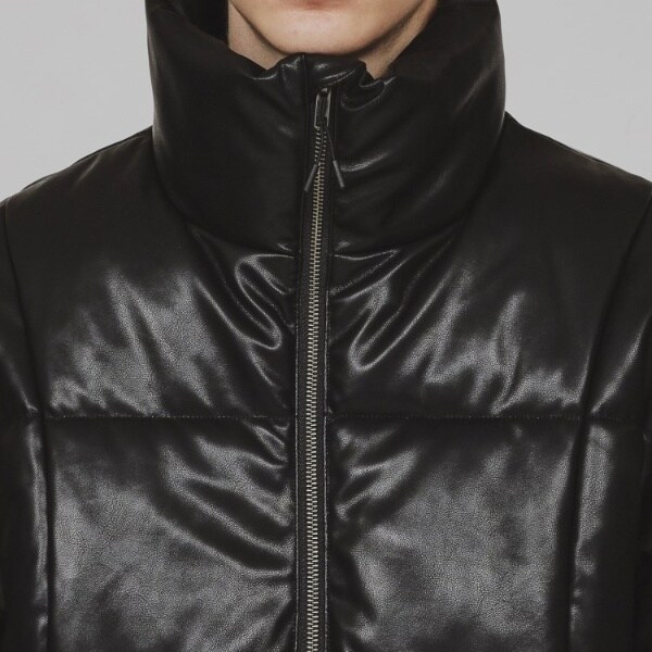 ティーケー タケオキクチ（tk．TAKEO KIKUCHI）/レザー調中綿ブルゾンの通販は