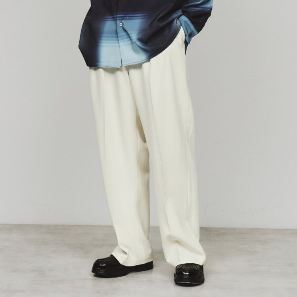 ティーケー タケオキクチ（tk．TAKEO KIKUCHI）/ワイドテーパードタックパンツ