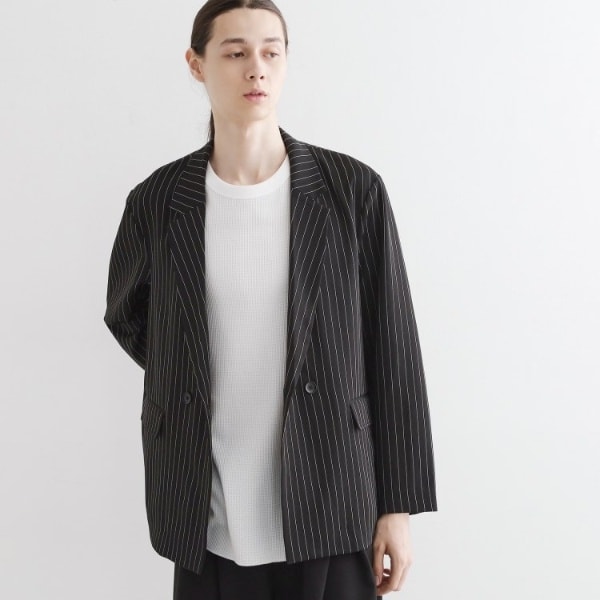 ティーケー タケオキクチ（tk．TAKEO KIKUCHI）/【セットアップ対応】ピンストライプルーズジャケット