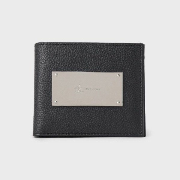 ティーケー タケオキクチ（tk．TAKEO KIKUCHI）/【リアルレザー】プレート二つ折りウォレット