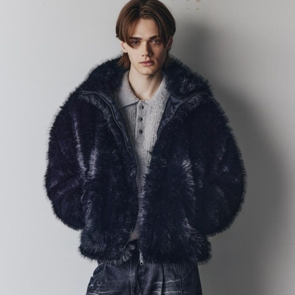 ティーケー タケオキクチ（tk．TAKEO KIKUCHI）/ミックスフェイクファーブルゾン