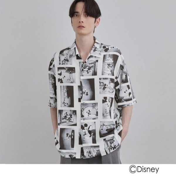 ティーケー タケオキクチ（tk．TAKEO KIKUCHI）/Disney capsule collection 総柄シャツ_4