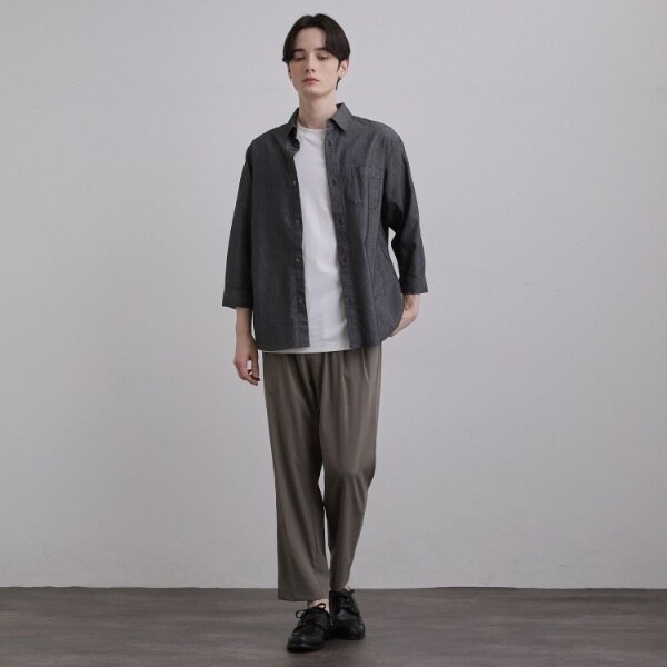 ティーケー タケオキクチ（tk．TAKEO KIKUCHI）/COOLMAX（R）7分袖シャツ_16