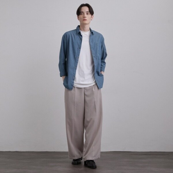ティーケー タケオキクチ（tk．TAKEO KIKUCHI）/COOLMAX（R）7分袖シャツ_19
